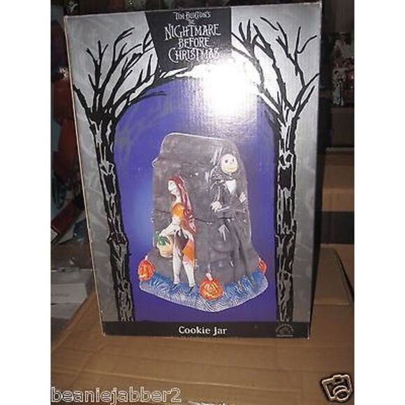 Disney Nightmare Before Christmas Ceramic Applause Suncoast Cookie Jar c.2002(?) - Picture 1 of 10